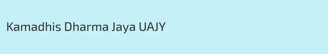 Kamadhis Dharma Jaya UAJY